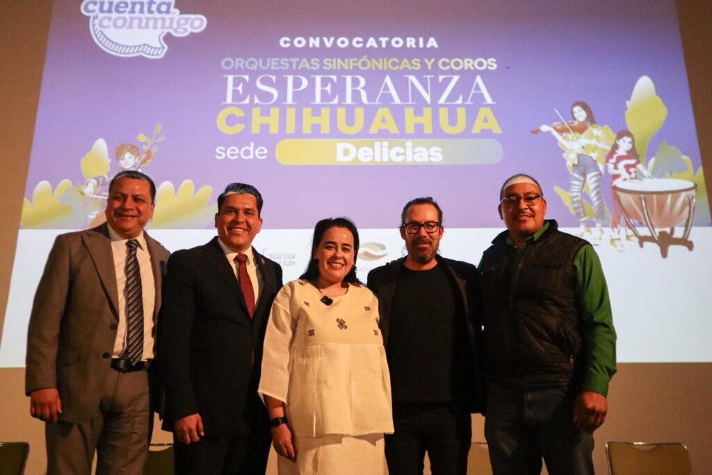 Presenta Secretaría de Cultura el programa de Orquestas Infantiles “Esperanza Chihuahua” en Delicias