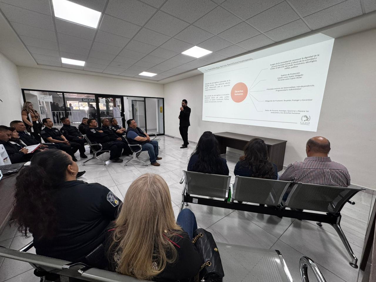 Fortalece SSPE formación en derechos humanos en la Policía Vial