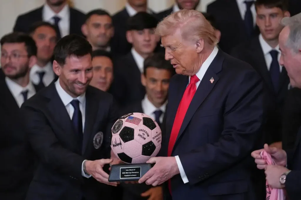 Trump recibe a Messi y al Inter Miami en la Casa Blanca por título de la MLS 2025