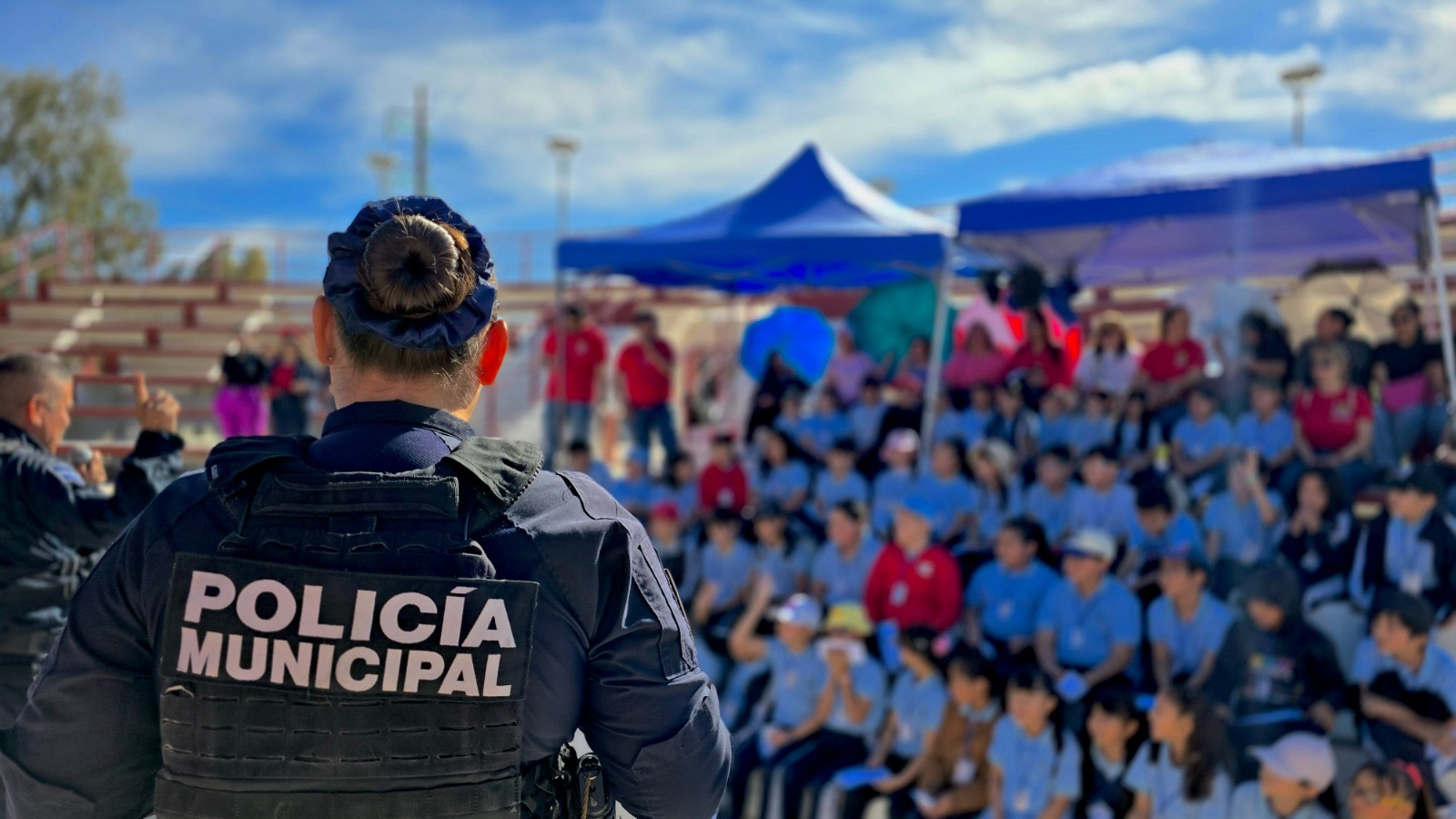 Niñas y niños aprenden sobre prevención con “Teatrino” de la SSPM