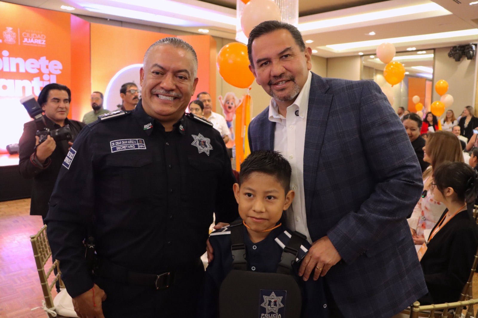 Participa SSPM en evento “Niño y Niña Funcionario por un Día”