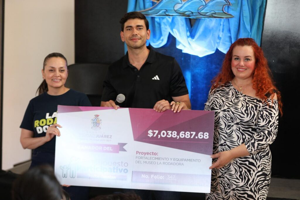 Recibe “La Rodadora” apoyo gracias al Presupuesto Participativo 2025

