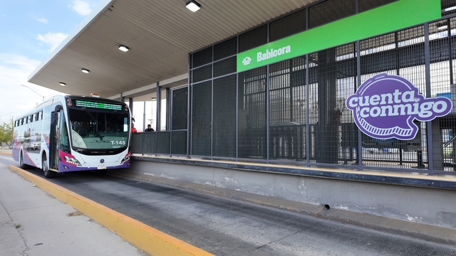 La Secretaría General de Gobierno, a través de la Operadora de Transporte (OTV), informó que del 18 al 22 de mayo el CAM Móvil del JuárezBus estará ubicado en el cruce de bulevar Zaragoza y calle Valle del Cedro, a un costado de la estación Babícora del BRT-1.
