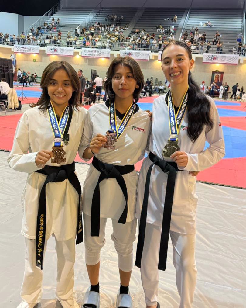 Destaca Ciudad Juárez con gran cosecha de medallas en la Copa Durango de Taekwondo 2026

