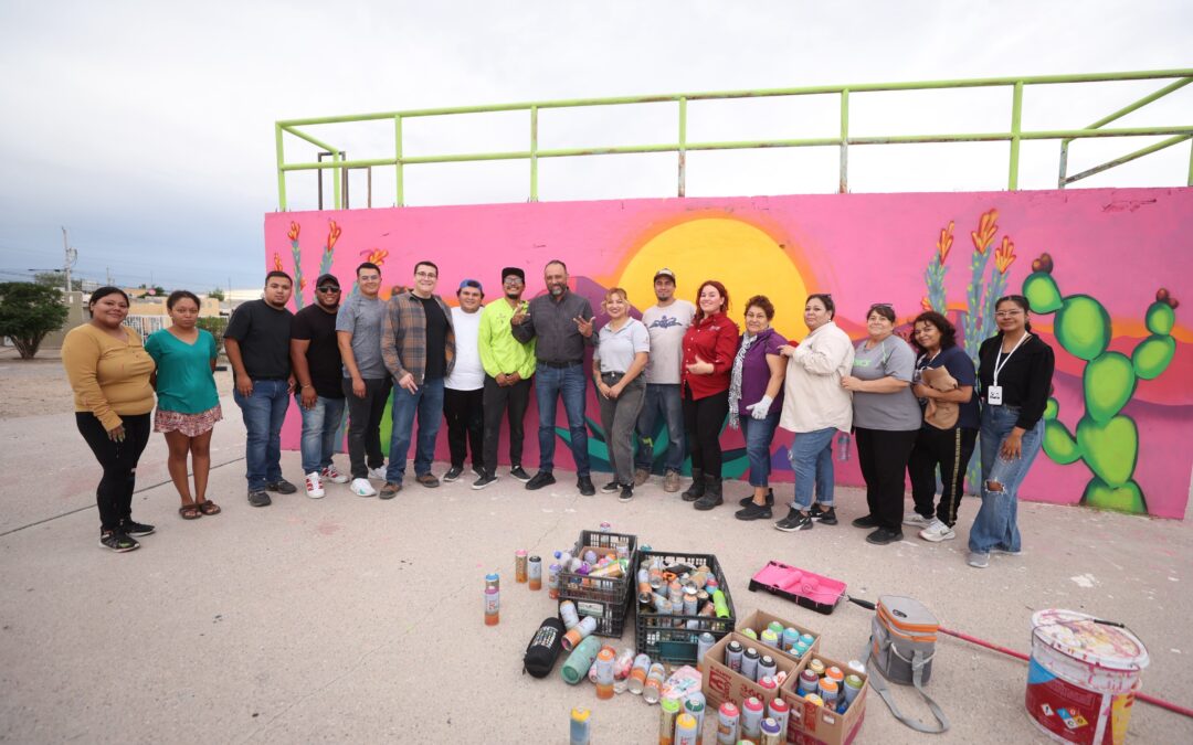 Supervisa alcalde rehabilitación del parque Mujer Tepehuana