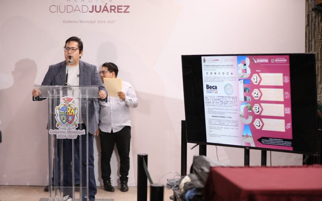 Abren convocatoria de 250 becas para ingresar a la Universidad Tecnológica Paso del Norte