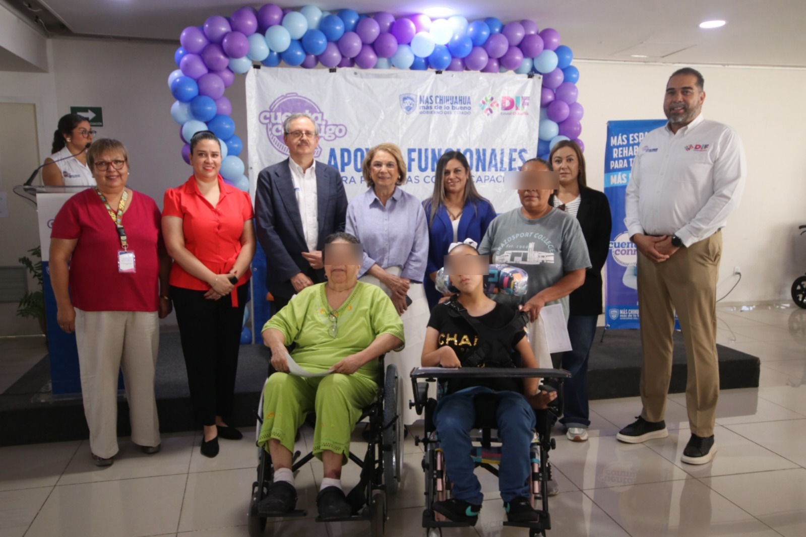 Comunicado 58/2026 04 de julio de 2026 Beneficia DIF Estatal a 126 familias con la entrega de aparatos funcionales