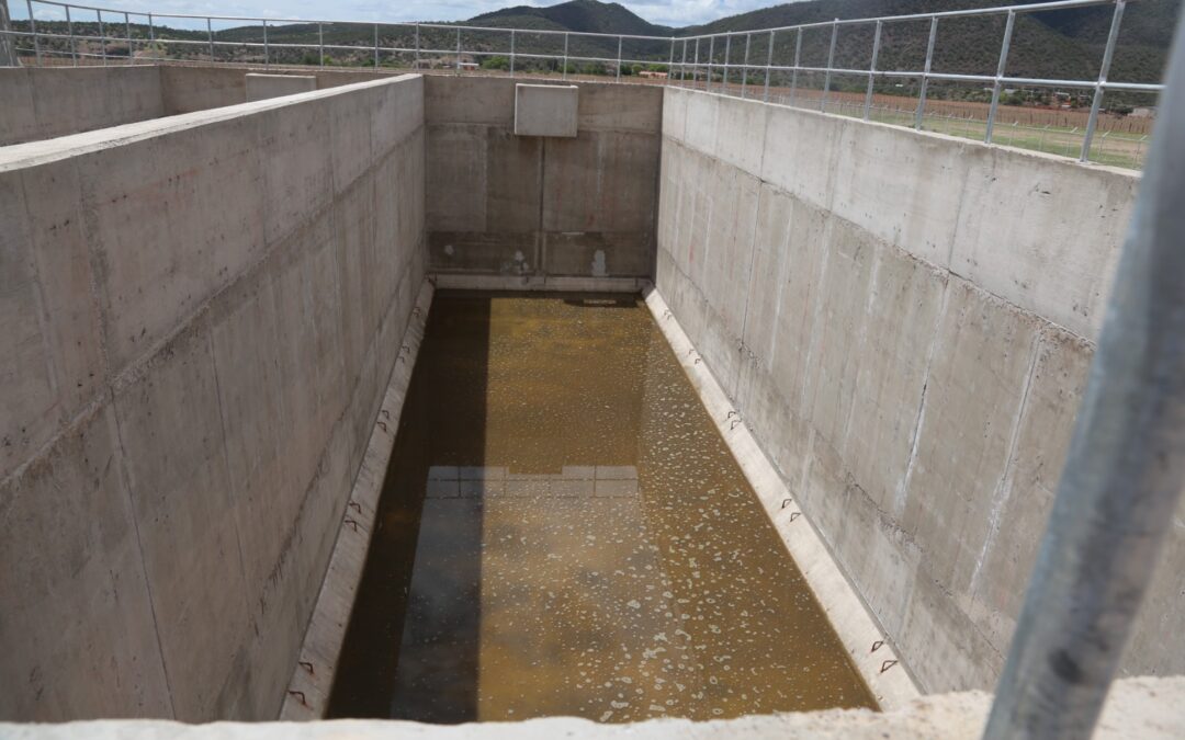 Entrega JCAS sistema lagunar de oxidación en San Francisco de Borja