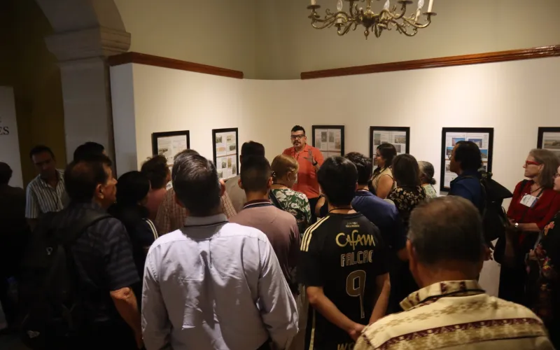 Inauguran en Museo Casa de Juárez el Congreso Nacional de Tarjetas Postales