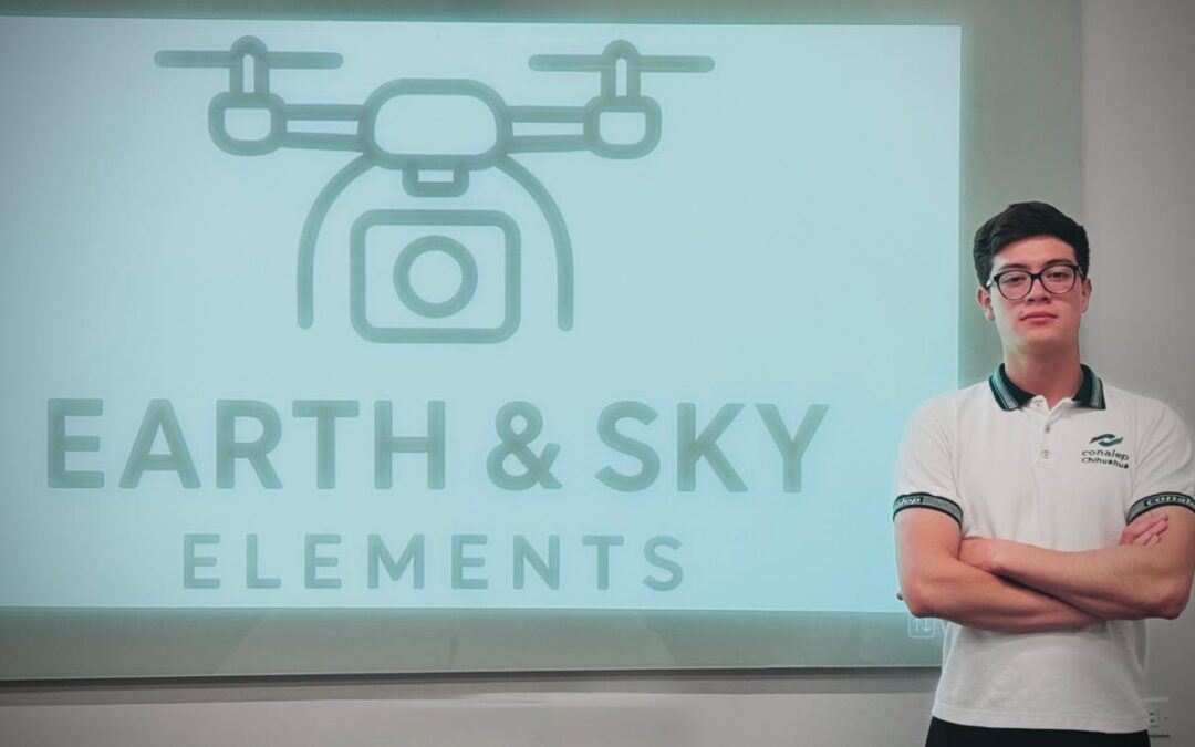 Desarrolla estudiante del Conalep tecnología con drones para optimizar el riego y la productividad agrícola