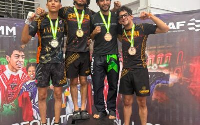 Destaca la delegación juarense en el Campeonato Nacional de Artes Marciales Mixtas 2026