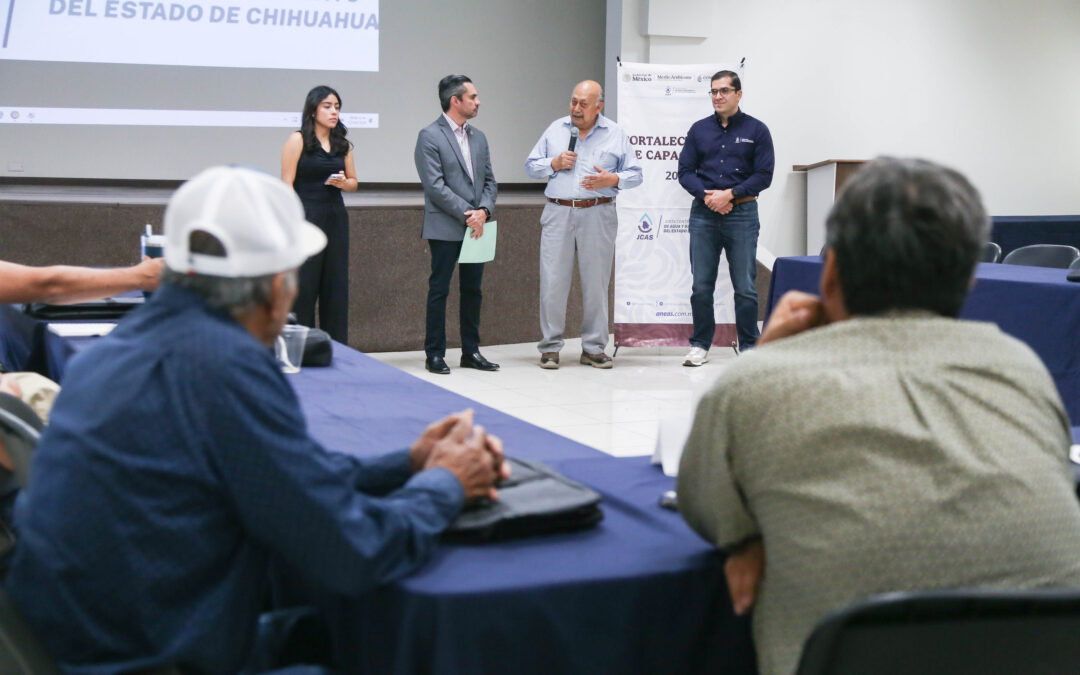 Arranca JCAS programa de capacitación Proagua 2026 para organismos operadores del estado