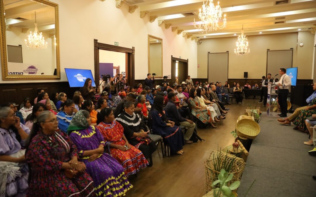 Entrega Estado incentivos para fortalecer las actividades productivas de miembros de los pueblos indígenas