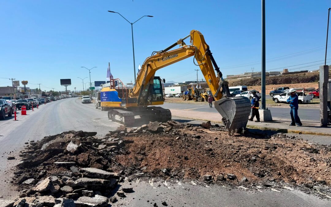 Inicia Gobierno del Estado construcción del Paso Inferior Tecnológico–Los Arcos