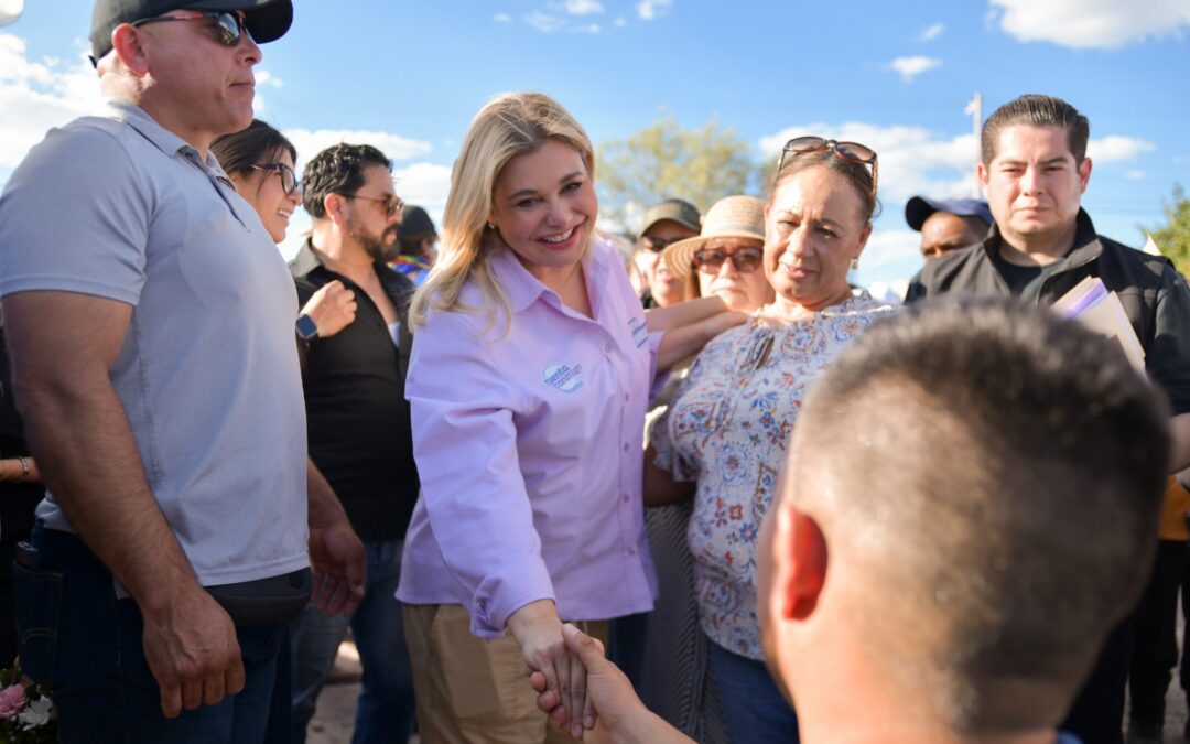 Maru Campos supervisa avances en infraestructura vial durante Ruta Chihuahua
