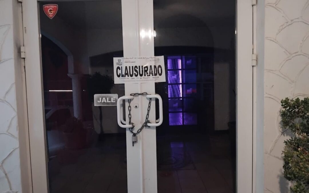 Realiza Gobernación Estatal 353 inspecciones y clausura 23 establecimientos durante la última semana