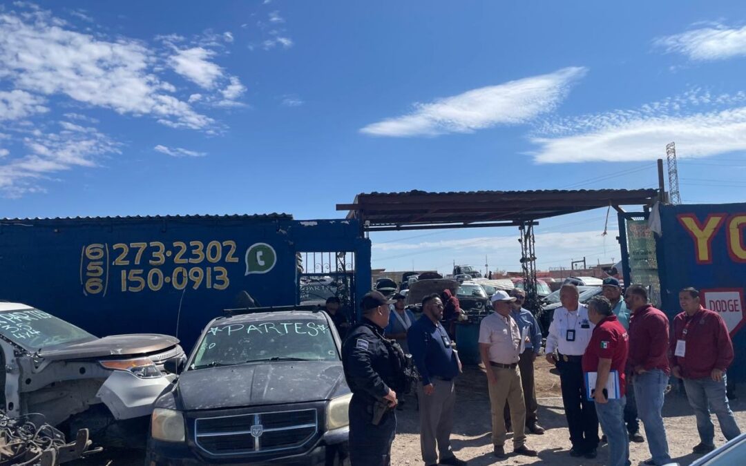 Realizan operativo conjunto de Reordenamiento Urbano en el Periférico Camino Real