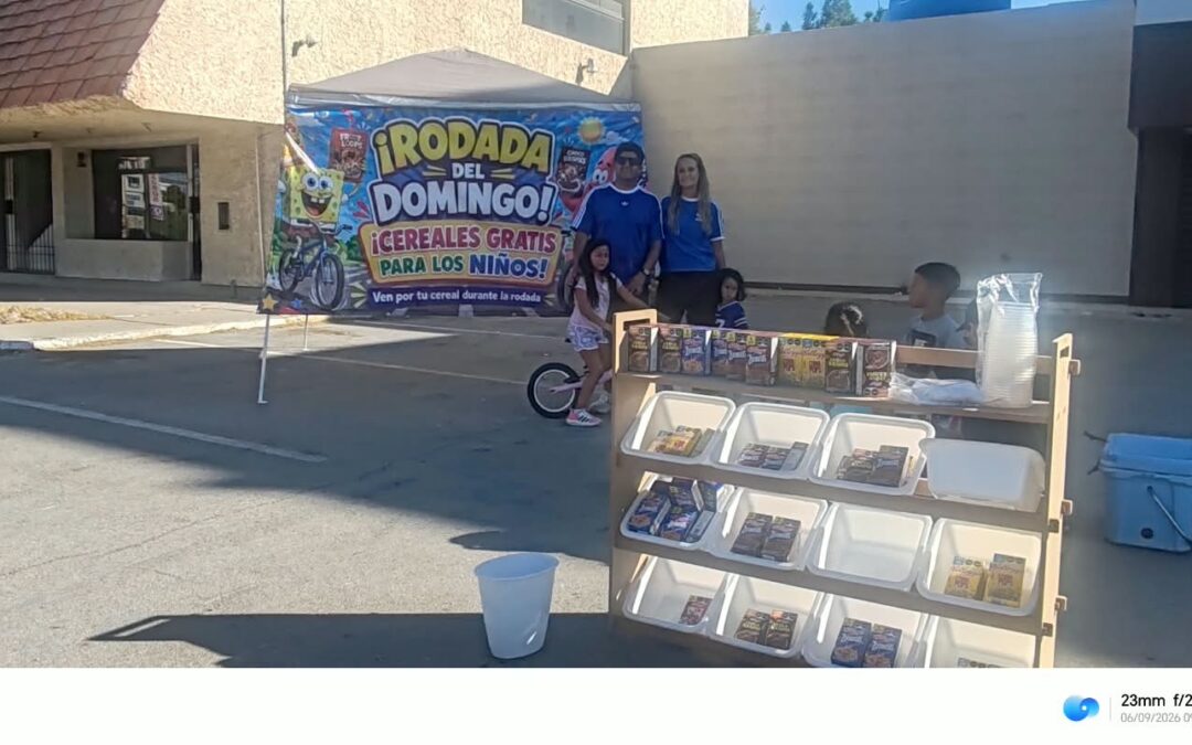 Familia juarense se suma con acción solidaria a la Cruzada por el Ciclismo