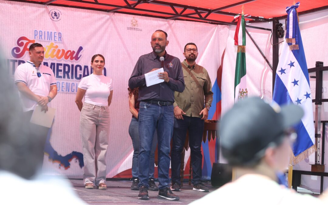 Asiste alcalde a Primer Festival Centroamericano de Independencia