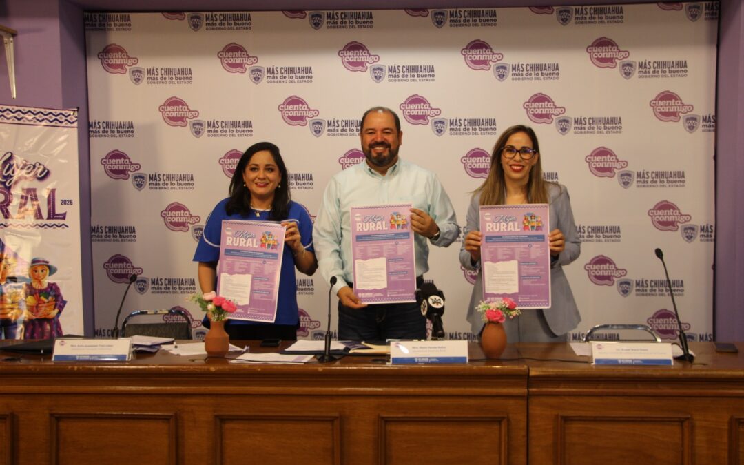 Invita Gobierno del Estado a participar en el concurso “Mujer Rural 2026”