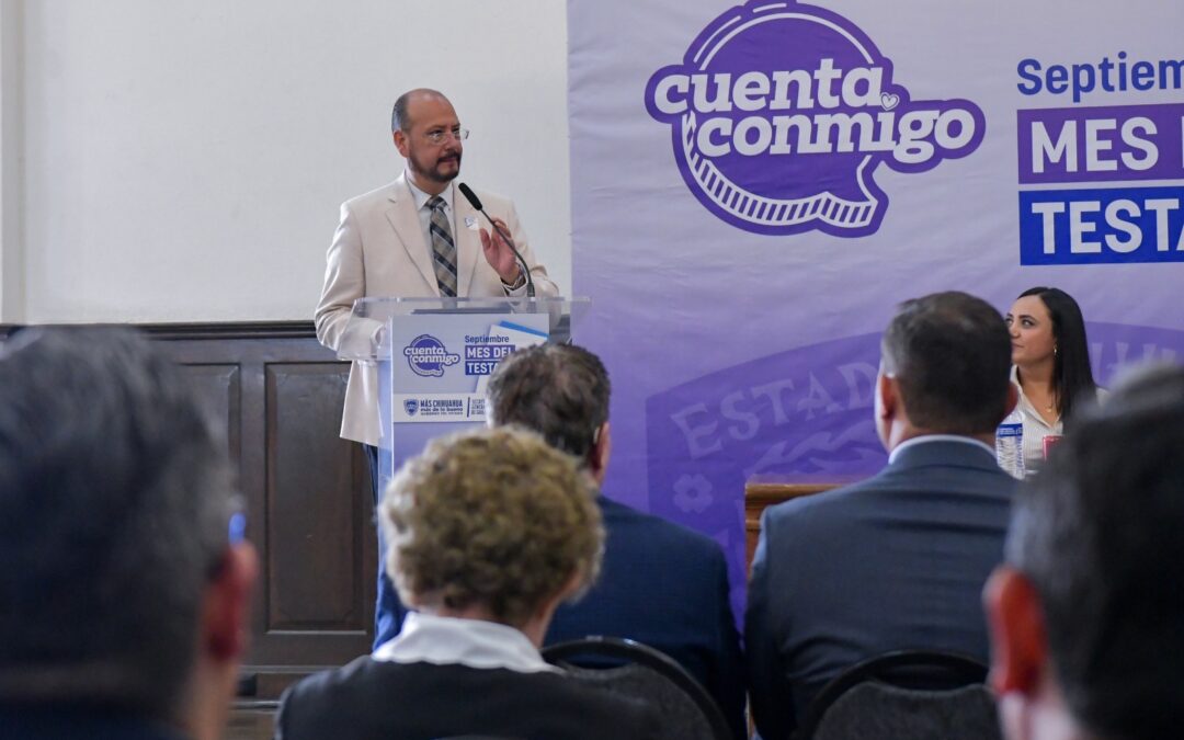 Inicia Estado actividades de “Septiembre, mes del testamento”