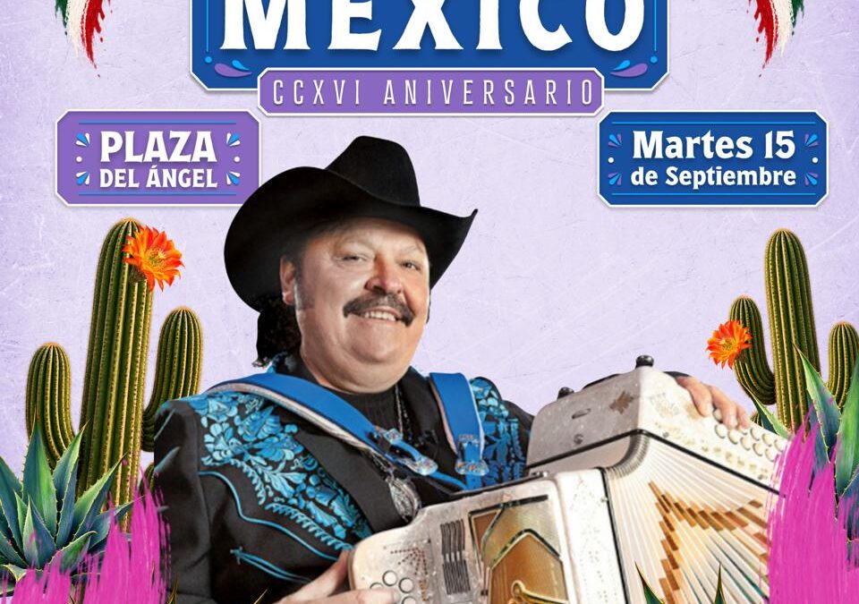 Invita Gobierno del Estado a la ciudadanía a los festejos por el CCXVI Aniversario del Grito de Independencia