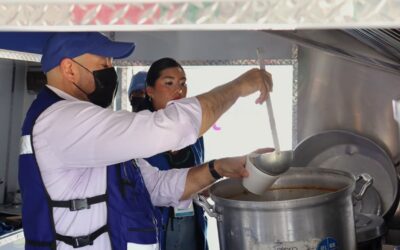 Lleva NutriChihuahua alimento a familias de Punta Oriente
