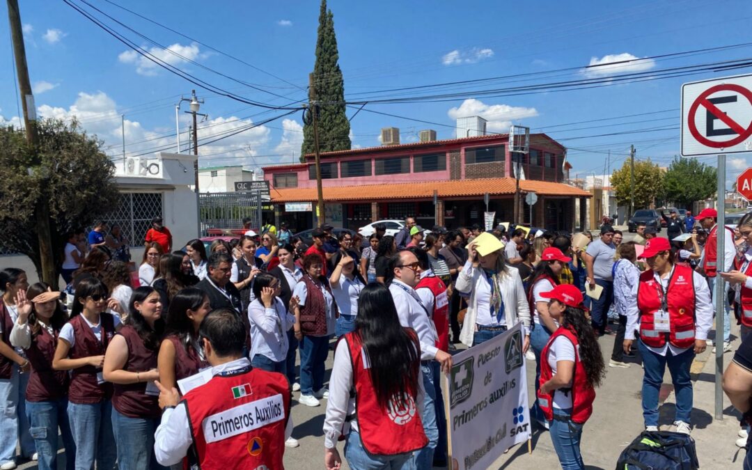 Invita Estado a participar en las actividades de la Semana Estatal de Protección Civil