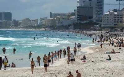 Llega menos turismo a playas mexicanas