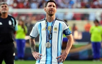 Anuncia Messi retiro de Selección de Argentina: ‘Me vacié’