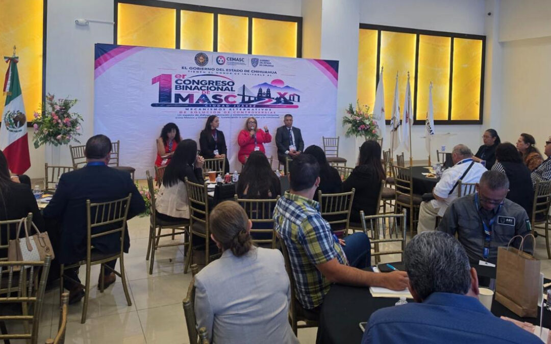 Participa Justicia Cívica del Municipio en el Congreso Binacional de MASC