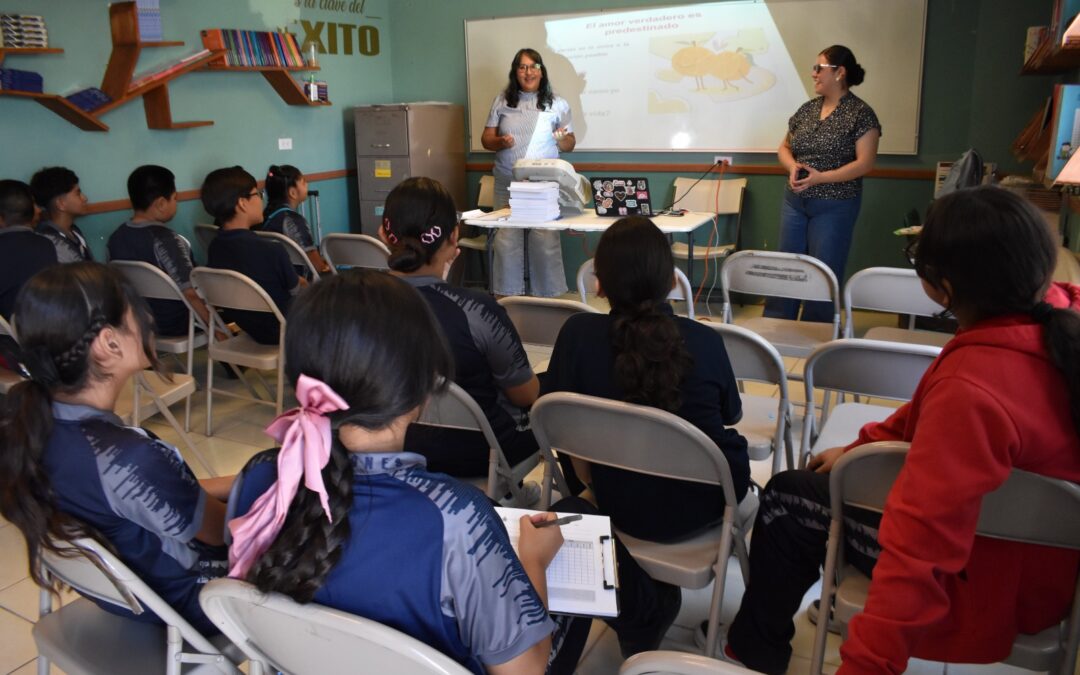 Lleva IMM jornada de prevención de la violencia sexual a estudiantes de secundaria