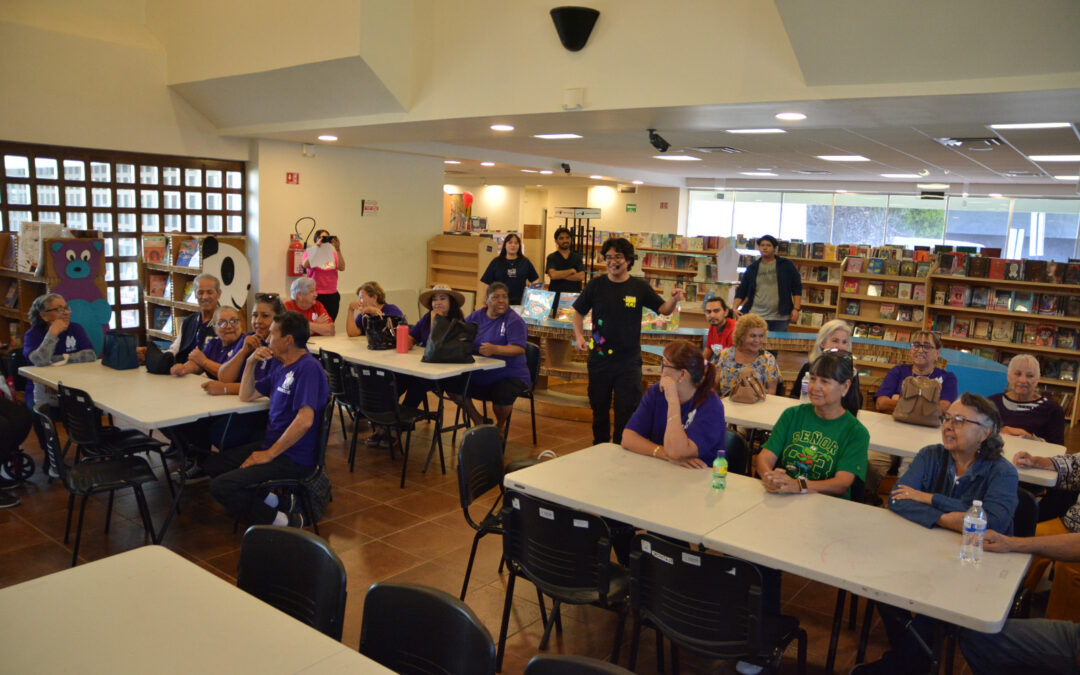 Visita Consejo del Adulto Mayor de la colonia Erendira Centro Cultural de las Fronteras