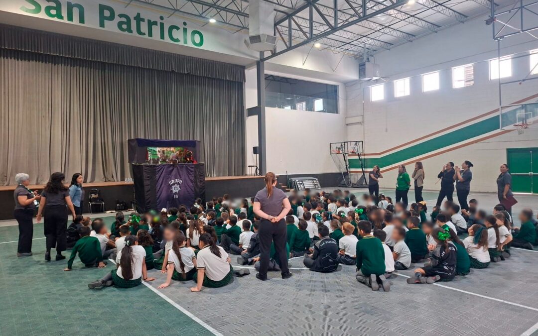 Fortalece la SSPM cultura de la prevención entre la niñez juarense a través del “teatrino”