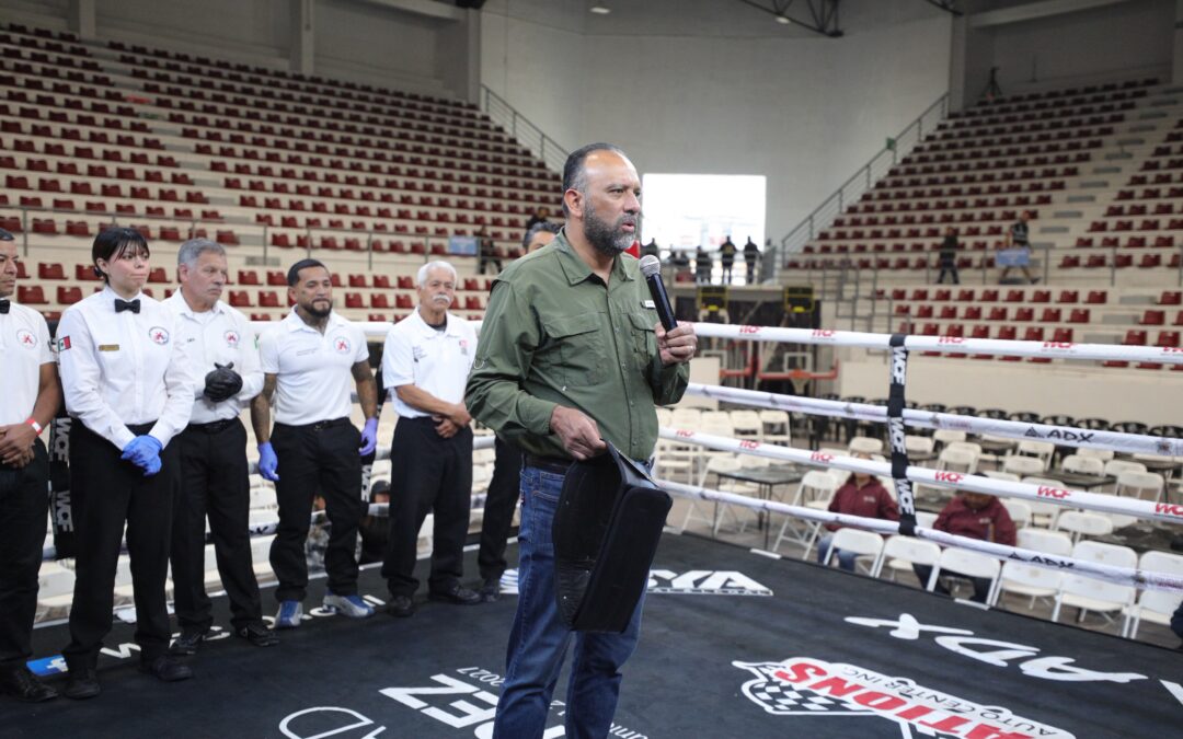 Impulsan talento juarense con “Boxeo en tu colonia” en el gimnasio municipal Josué Neri Santos