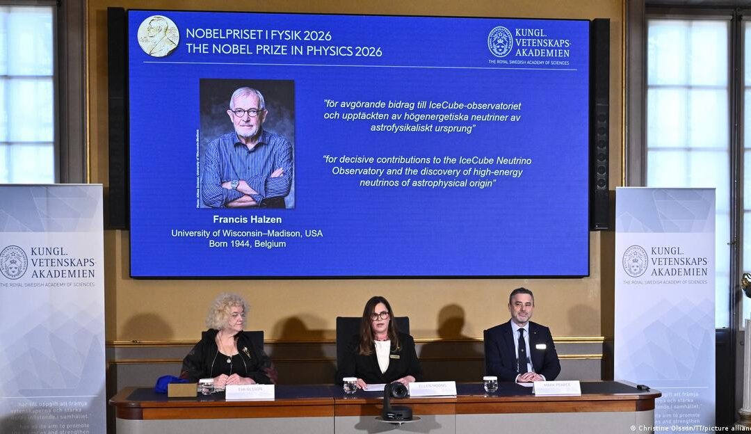 «Cubo de hielo» de 1 km³ le vale el Nobel de Física a Halzen