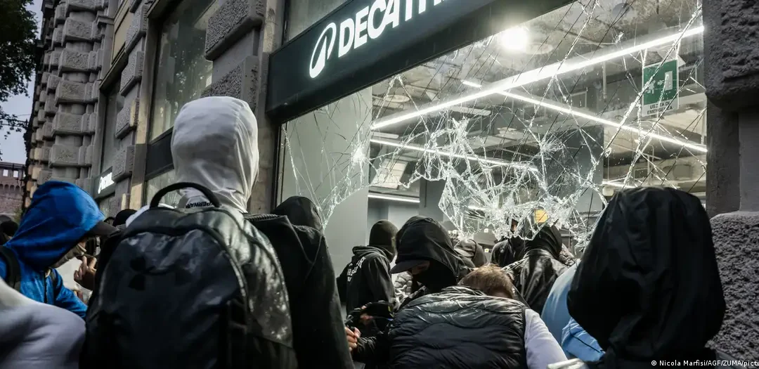 Tras saqueos en Milán: menores serán imputables con 14 años en Italia