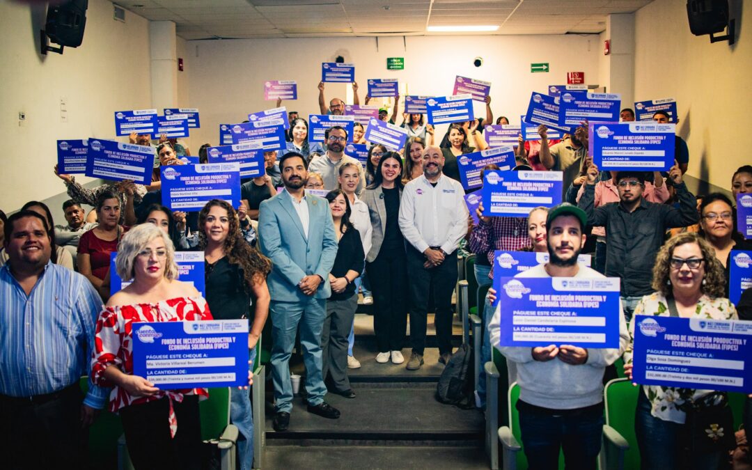 Entrega Desarrollo Humano financiamientos a 48 emprendedores de Ciudad Juárez