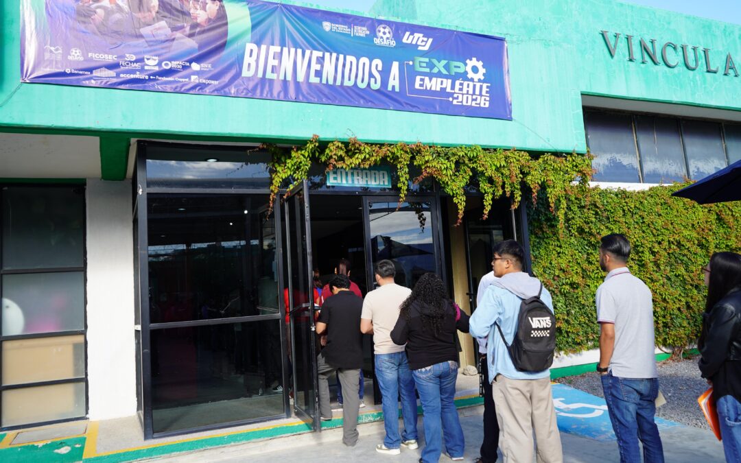 Reúne la UTCJ a 2 mil personas y 25 empresas en la Expo Empléate 2026