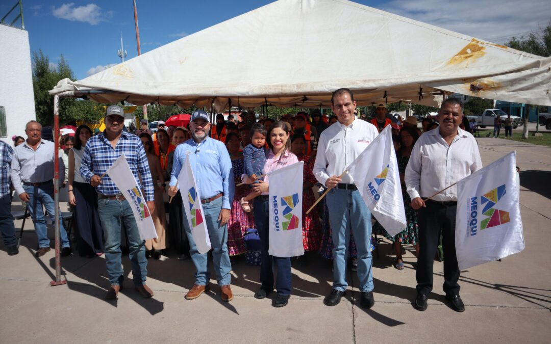 Fortalecen Estado y Municipio de Meoqui atención a familias