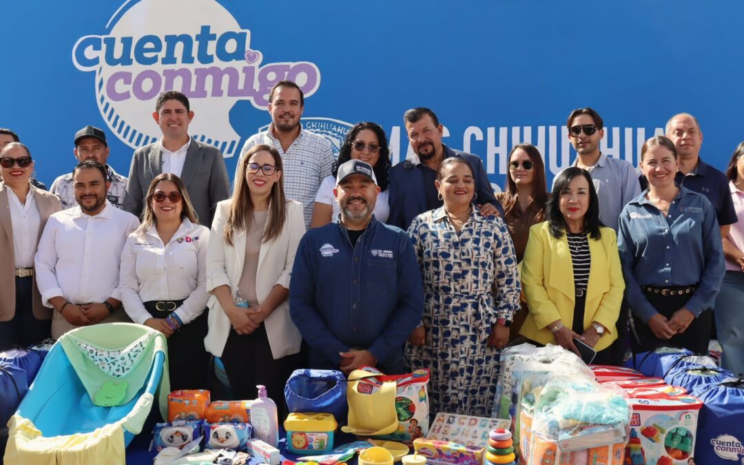 Entrega Desarrollo Humano kits de apoyo infantil en 12 municipios