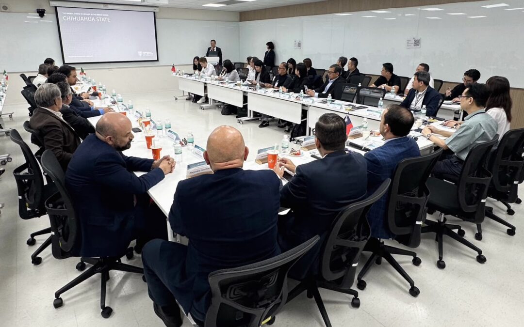 Presenta Chihuahua su oferta industrial ante más de 70 empresas e instituciones de Taiwán